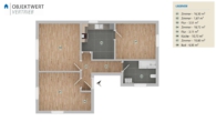 2. OG - Erstbezug!! Moderne 3-Zimmer-Wohnung mit Terrasse & Einbauküche – komfortables Wohnen in bester Lage