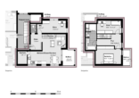 Grundriss Wohnung - Exklusives Wohnen auf zwei Ebenen – Maisonettewohnung mit zwei Balkonen und Garage in Bestlage