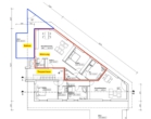 Grundriss - Wohnen mit besonderem Flair: Lichtdurchflutete 2-Zimmer-Wohnung mit Rundumbalkon und TG-Stellplatz