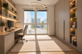Arbeits-/Kinderzimmer (Visual) - MODERNE 3-ZIMMER-WOHNUNG – WESTBALKON – BLICK INS GRÜNE – 2 STELLPLÄTZE