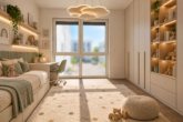 Arbeits-/Kinderzimmer (Visual) - MODERNE 3-ZIMMER-WOHNUNG – WESTBALKON – BLICK INS GRÜNE – 2 STELLPLÄTZE