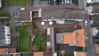 Ansicht von oben - Traditionsgasthof mit Zukunft für vielfältige Nutzung und separater 4-Zimmer-Wohnung