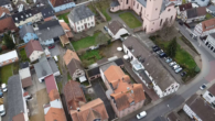 Ansicht von oben - Traditionsgasthof mit Zukunft für vielfältige Nutzung und separater 4-Zimmer-Wohnung