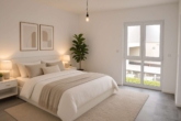 Schlafzimmer - Moderne 3-Zimmer-Wohnung mit Einbauküche, Balkon, TG-Stellplatz uvm.