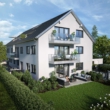 Hausansicht - Barrierefreie und topmoderne 4-Zimmer-DG-Wohnung W7 mit Balkon und Loggia in Rodgau Jügesheim